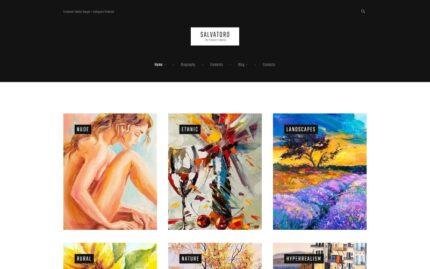 Salvatoro WordPress Theme