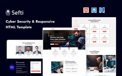 Sefti - Cyber Security Website Template