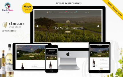 Semillon Wine And Alcohol Store PrestaShop Theme