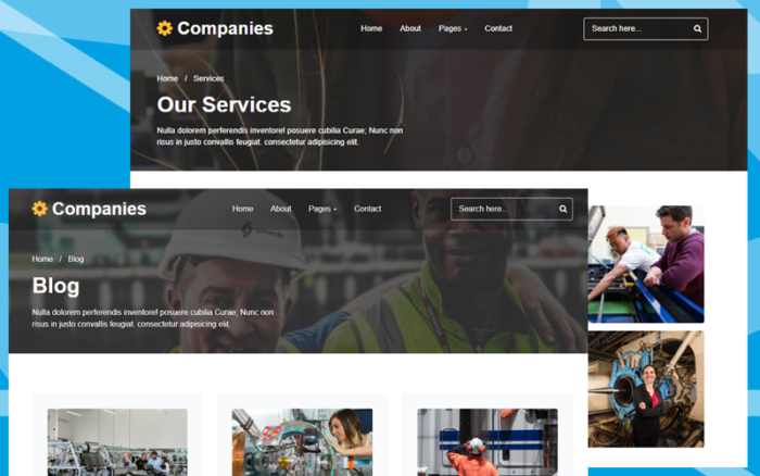 Services Company - Bootstrap Responsive Website Template