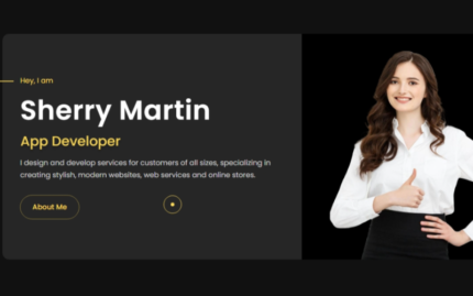 Sherry - Portfolio Bootstrap 5 HTML Template Website Template