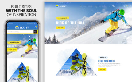 Skatty - The Skateboard Responsive Premium Ecommerce Shopify Theme