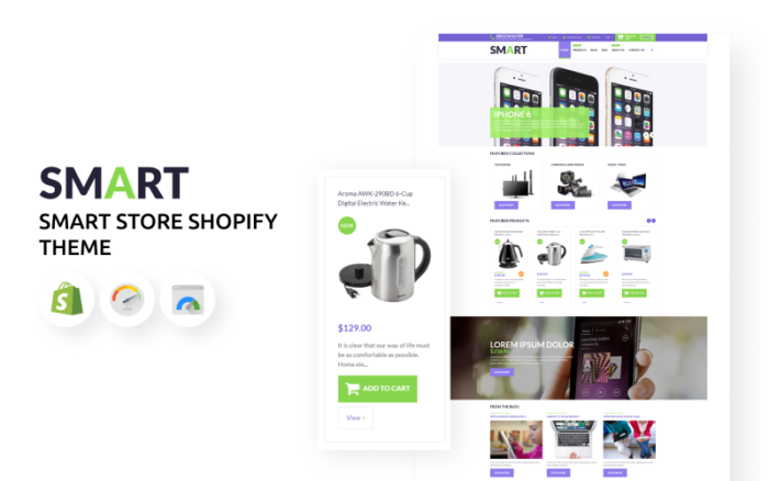 Smart Store and Electronics Shopify Theme