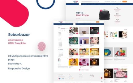 Sobarbazar - Responsive Ultimate eCommerce Website Template