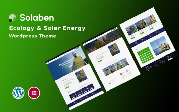 Solaben - Ecology & Solar Energy WordPress Theme