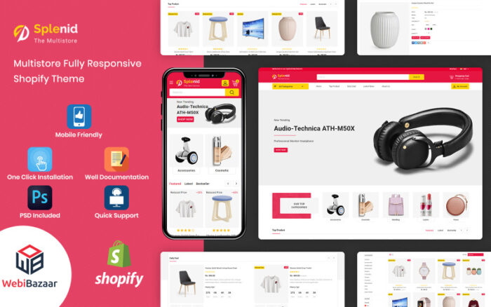 Splenid - Multipurpose Responsive Shopify Template Shopify Theme