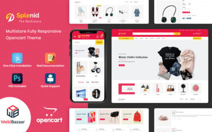 Splenid - Shopping Mall OpenCart Template