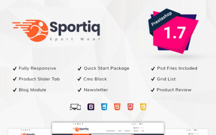 Sportiq Sports Store PrestaShop Theme