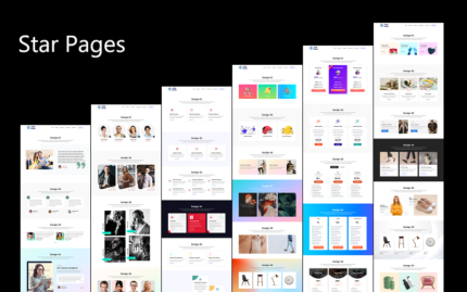 Star Pages - Multipurpose Special Pages and Design for Website, HTML Template, Bootstrap and Theme Website Template