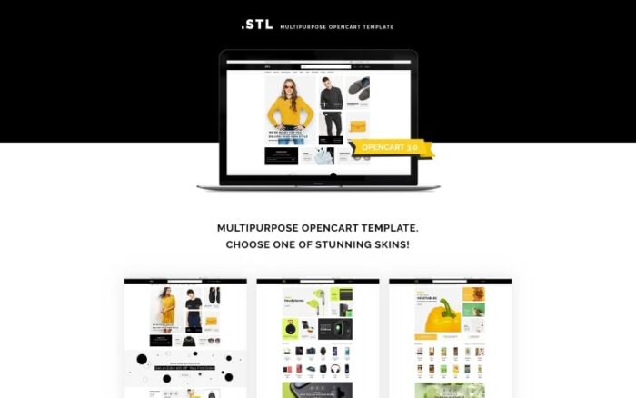 .STL - Women's Clothing Shop Responsive OpenCart Template