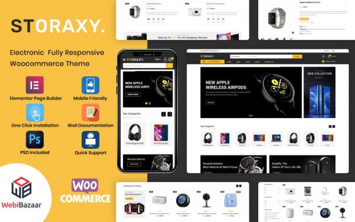 Storaxy - Mega Electronic Super Store WooCommerce Theme