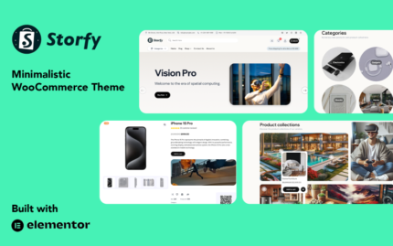 Storfy - Minimalistic WooCommerce Theme