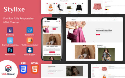 Stylixe - Multipurpose Premium HTML5 Website Template