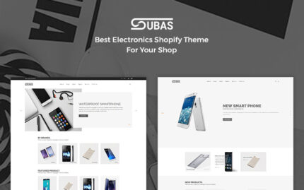 Subas - Electronics store Shopify Theme