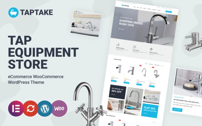 TapTake - Bathroom and Sanitary WooCommerce Theme