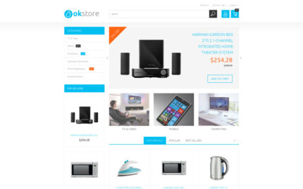 Tech Gear PrestaShop Theme