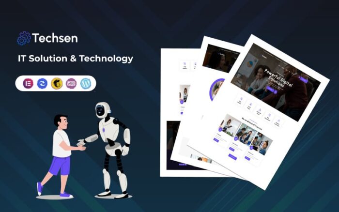 Techsen - IT Solution & Technology WordPress Theme