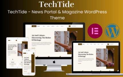 TechTide - Free News Portal & Magazine WordPress Theme