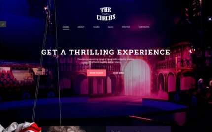 The Circus Joomla Template