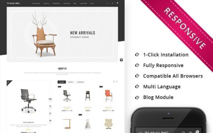 Thinkbig - The Super Furniture OpenCart Template