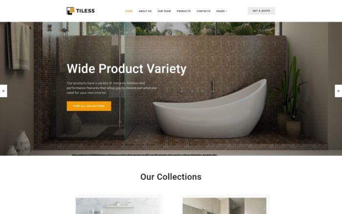 Tiless - Home Decor Multipage Creative HTML Website Template