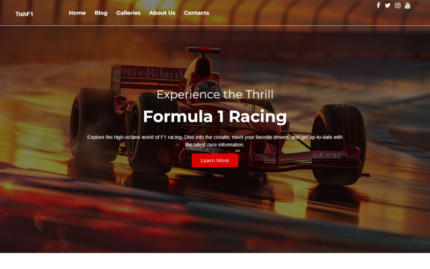 TishF1 - F1 WordPress Theme