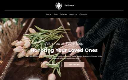 TishFuneral - Funeral Services WordPress Theme