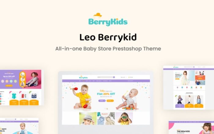 TM Berrykid - Baby Shop Prestashop Theme PrestaShop Theme