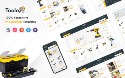 Toolex - Responsive PrestaShop Template PrestaShop Theme