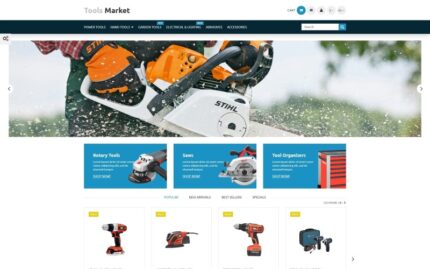 Tools Market PrestaShop Theme