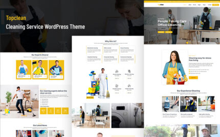 Topclean - Cleaning Service WordPress Theme