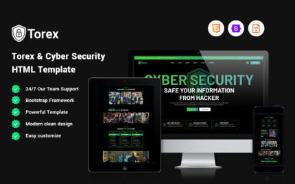 Torex - Cyber Security Website Template