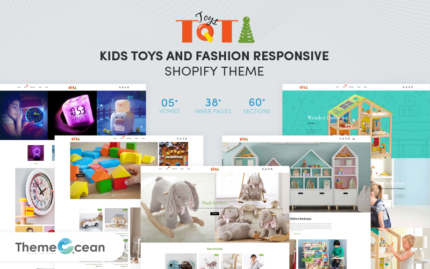 Toti - Kids Toys & Fashion Responsive Shopify Theme