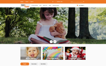 Toys for Kids PrestaShop Theme