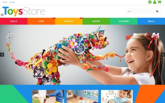 Toys Store PrestaShop Theme