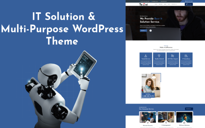 Tozxi - IT Solution & Multi-Purpose WordPress Theme