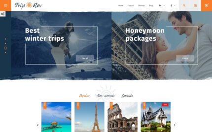 TripRev - Travel Responsive PrestaShop Theme