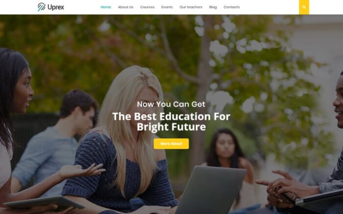 Uprex - Education Multipurpose Modern WordPress Elementor Theme WordPress Theme