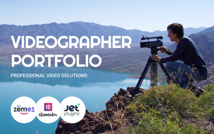 Videographer Portfolio WordPress Theme