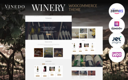 Vinedo - Vinery Elementor WooCommerce Theme