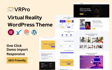 VRPro - Virtual Reality WordPress Theme