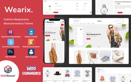 Wearix - Multipurpose Fashion WooCommerce Theme