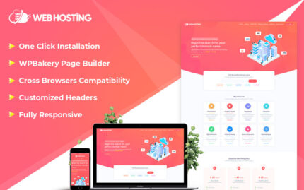 Web Hosting WordPress Theme