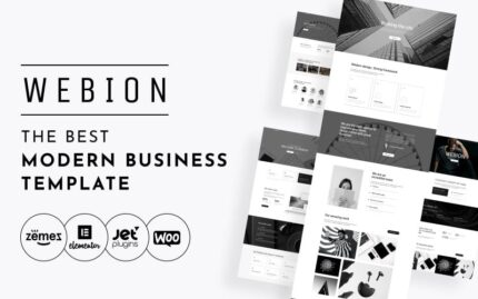 Webion - Minimal Elementor Multipurpose WordPress Theme