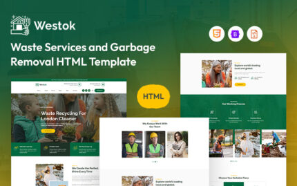 Westok – Waste Services and Garbage Removal Website Template