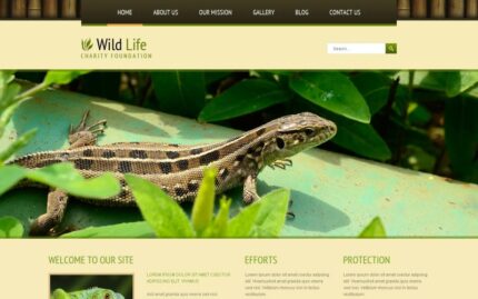 Wild Life Responsive Joomla Template