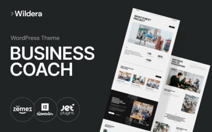 Wildera - clean business WordPress Theme