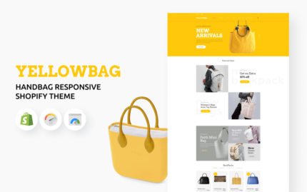 YellowBag - Handbag Responsive Shopify Theme