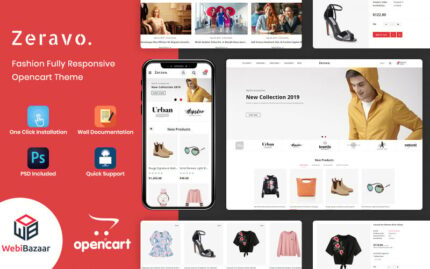 Zeravo - Fashion Responsive OpenCart Template