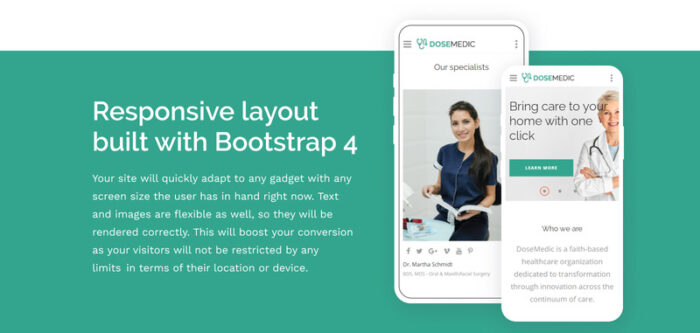 DoseMedic - Template Perawatan Kesehatan Medis HTML5 - Fitur Gambar 6